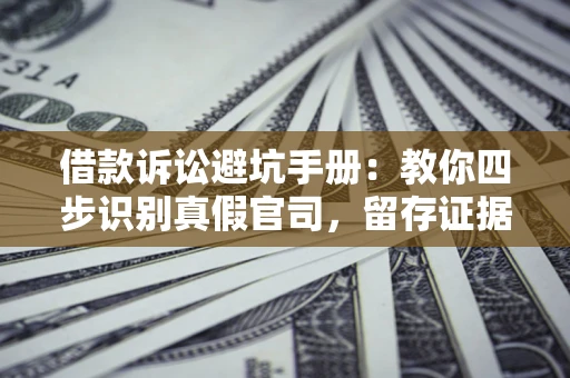 济南借款诉讼避坑手册：教你四步识别真假官司，留存证据不踩雷