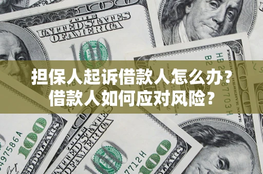 济南担保人起诉借款人怎么办？借款人如何应对风险？