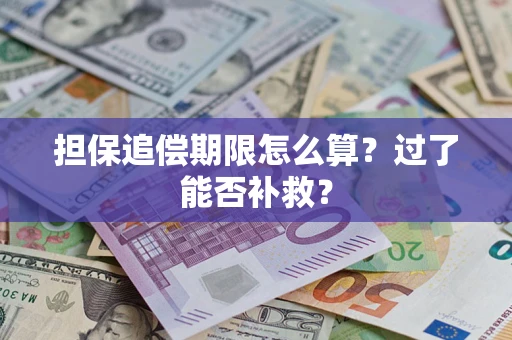 济南担保追偿期限怎么算？过了能否补救？
